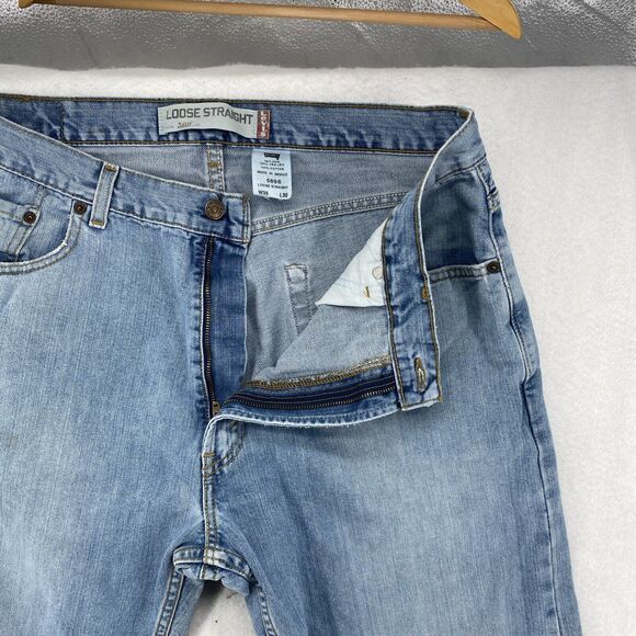 Levi's 569 Jeans Men's 36x30 Loose Straight Baggy Wide Leg Faad Skate Western - Picture 8 of 16